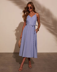 Lilliana Fit And Flare Midi Dress
