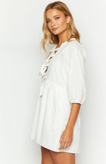 Issy White Mini Dress